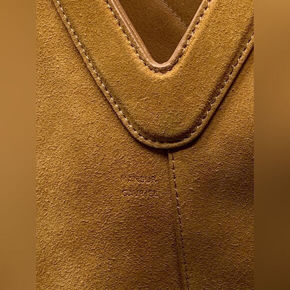 Mansur Gavriel Soft M Suede Hobo Bag - Picture 9 of 13